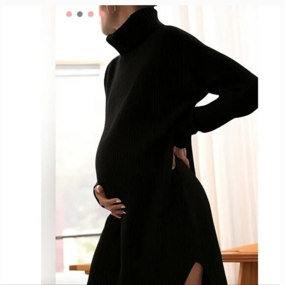 Hatch Serena Knit Dress in Black - Picture 3 of 15